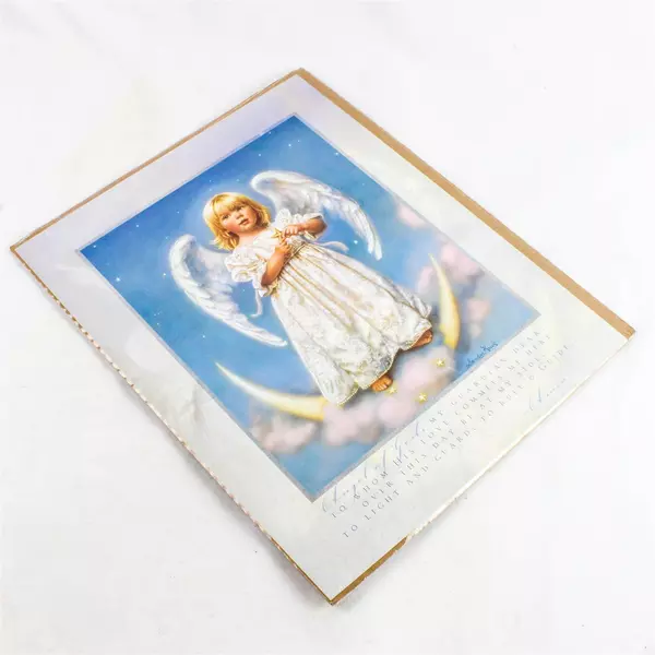 Frameable Sandra Kuck Lithograph Print Twinkle Angel of God 11x14 COA VF Arts