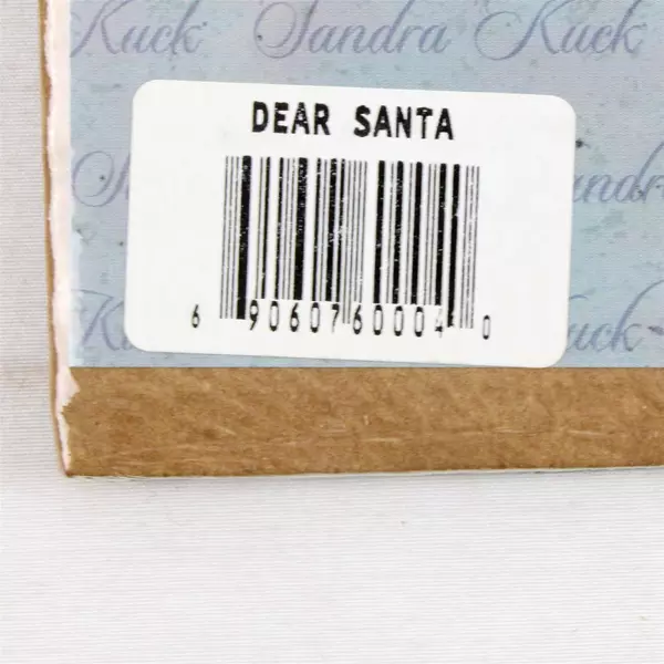 Sandra Kuck Dear Santa Little Girl Victorian Print Lithograph Picture New 11x14