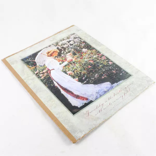 SANDRA KUCK Victorian Woman Hidden Garden 11 x 14 Lithograph Print Picture New