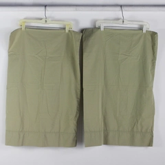 Set of 2 JCPenney Home Green Standard Pillowcases 20" x 30" FLAW