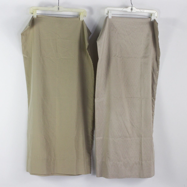 Lot of 8 Brown and Beige King Pillowcases DIY Fabric Upcycling