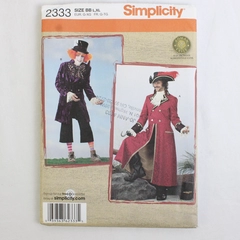 Simplicity Roman Exile 2333 Fantasy Fairytale Costume Patterns Mens Sz BB (L,XL)