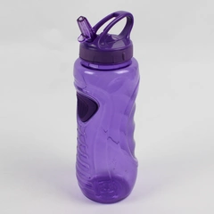 Cool Gear Chug It Purple Plastic Reusable Flip Top Water Bottle 9.75" Tall 2011