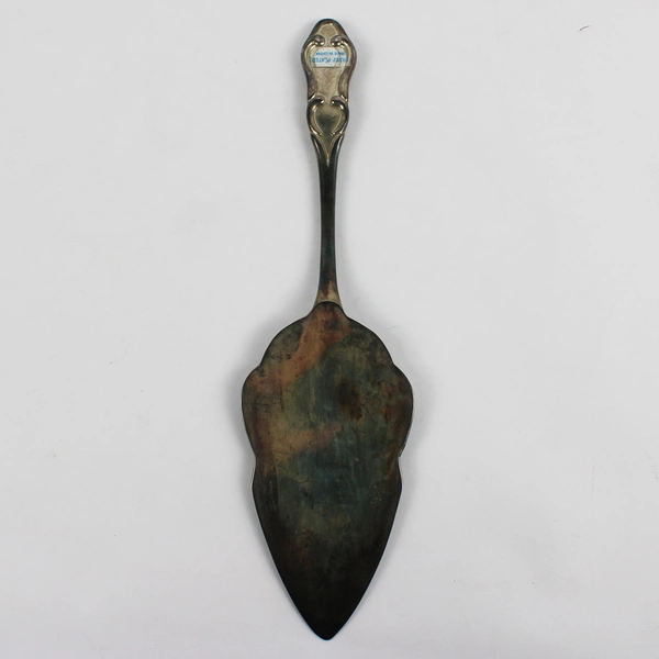 Rogers & Son Silverplated Christmas Pie Server 1999 11.25" Long