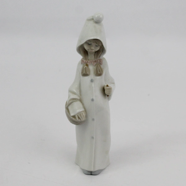 1970 Lladro 4678 Shepherdess w/ Basket As-Is Broken And Missing Staff