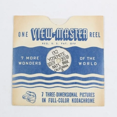 Vintage View Master Single Reel 132 Yosemite National Park California II