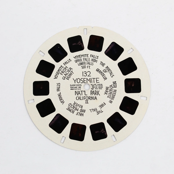Vintage View Master Single Reel 132 Yosemite National Park California II