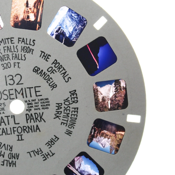 Vintage View Master Single Reel 132 Yosemite National Park California II