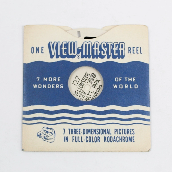 View Master Single Reel 127 Yellowstone National Park Wyoming