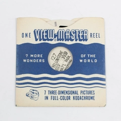 View Master Single Reel 127 Yellowstone National Park Wyoming