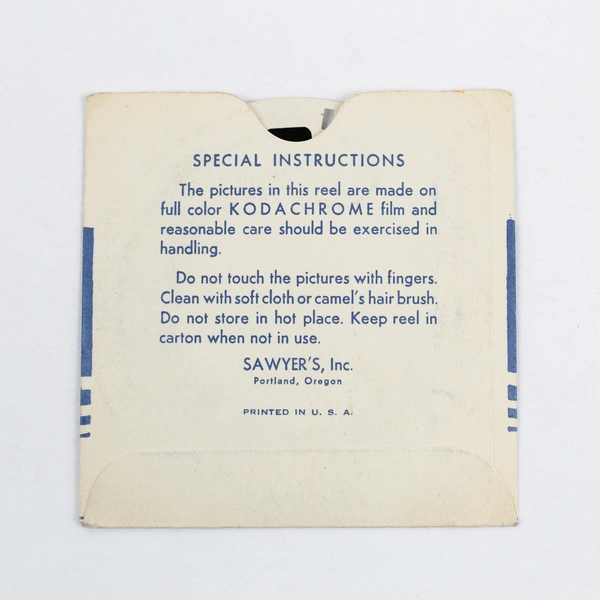 View Master Single Reel 127 Yellowstone National Park Wyoming