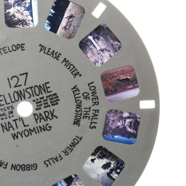 View Master Single Reel 127 Yellowstone National Park Wyoming