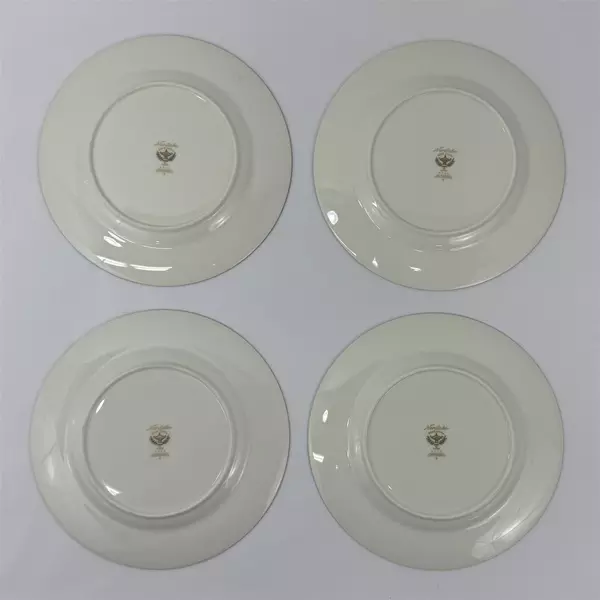 Set of 4 Shenandoah 9729 Noritake Bone China Salad Plates 8.25"