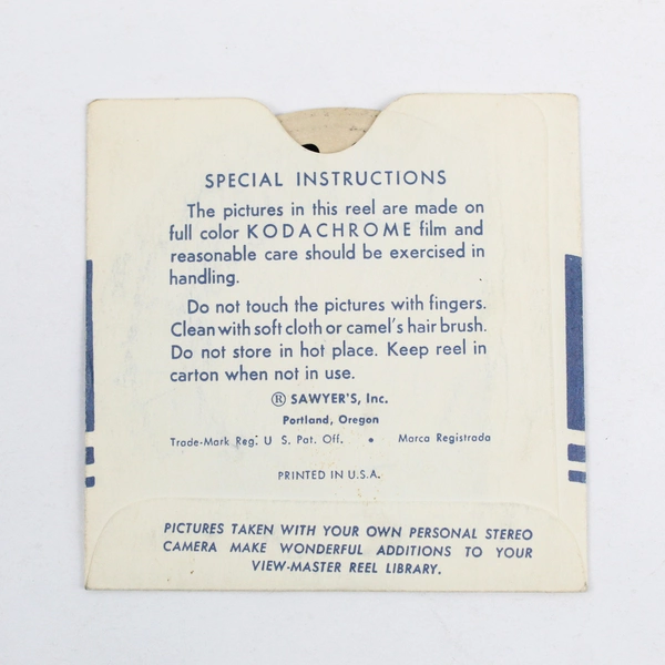 View Master Single Reel 127 Yellowstone National Park Wyoming