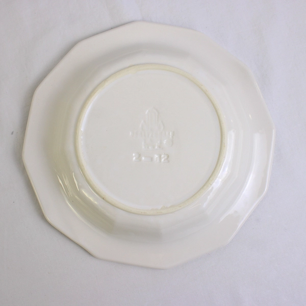 Lot Of 4 Pfaltzgraff Heritage White Pattern Ceramic Rim Soup Bowl 8.75" Diameter