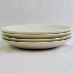 Set of 4 VTG Eva Zeisel Castleton Museum White Bread Plates 6 1/4"