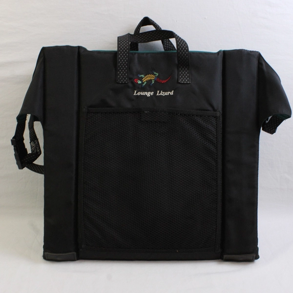 Lounge Lizard Portable Stadium Seat Cushion Bleacher W/ Backrest Teal/Black