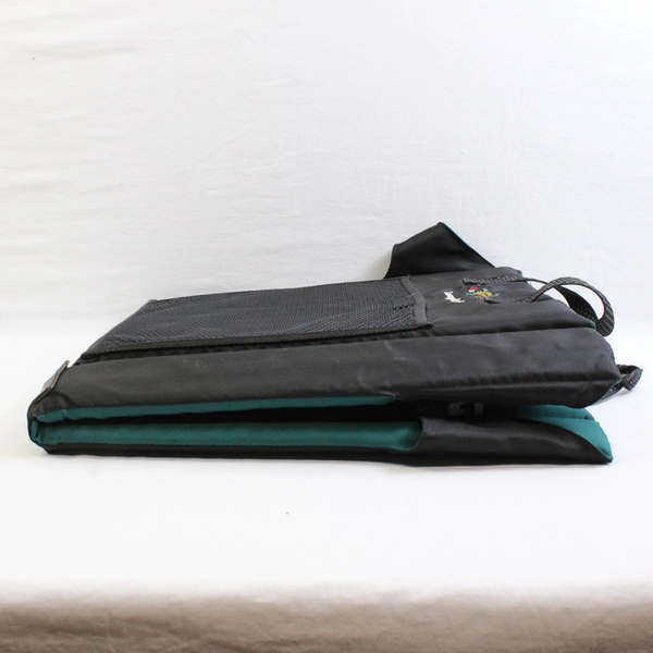 Lounge Lizard Portable Stadium Seat Cushion Bleacher W/ Backrest Teal/Black