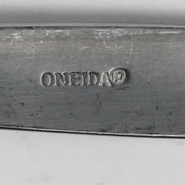 Lot Of 2 Oneida Silver Satin Teresa (Stainless) Flatware Serving Forks 8.75"