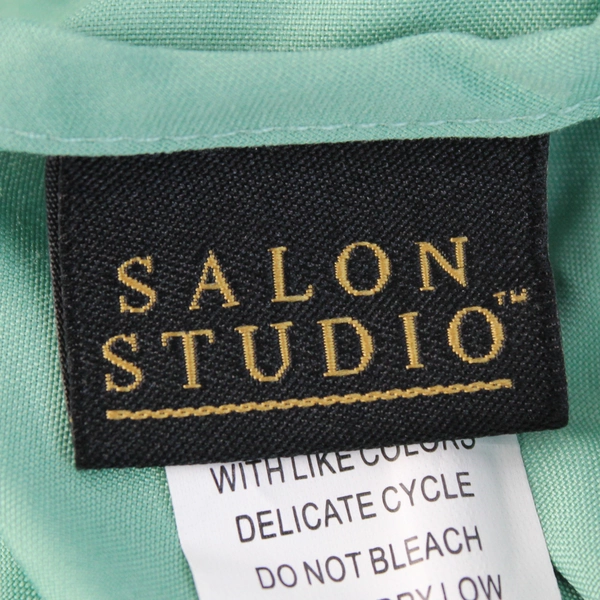 Salon Studio Tank Top Women XX Green 100% Polyester Sleeveless Pullover