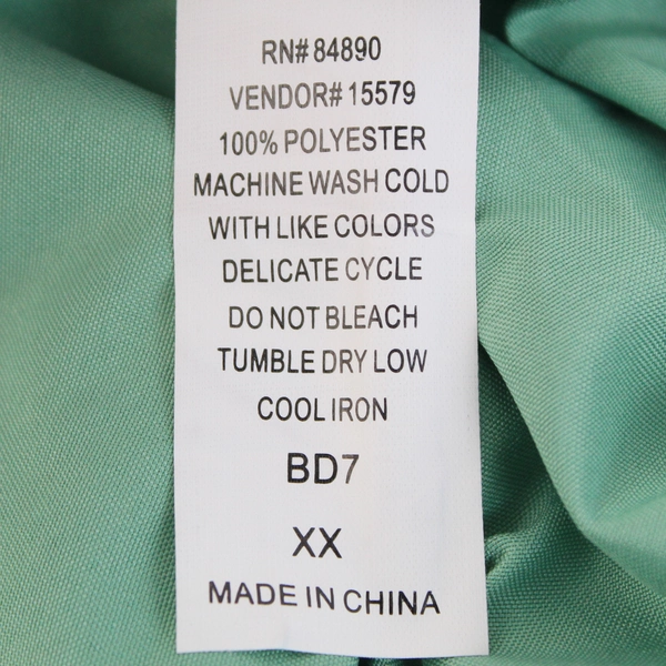 Salon Studio Tank Top Women XX Green 100% Polyester Sleeveless Pullover