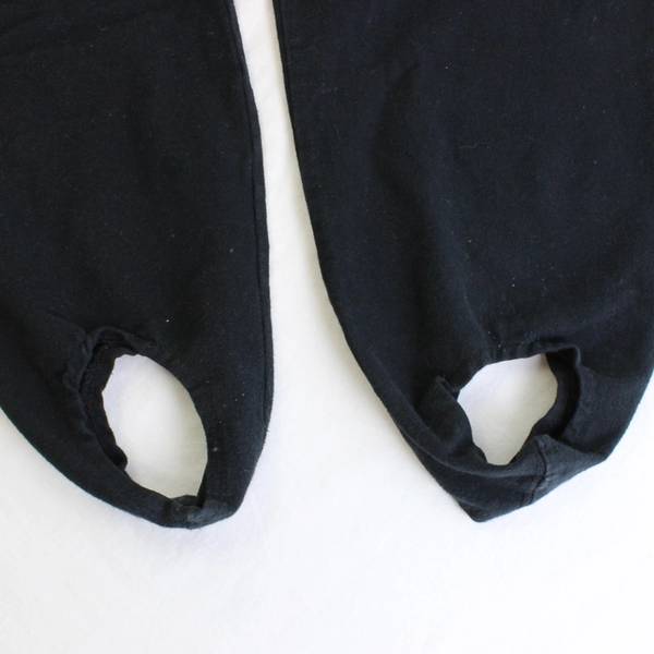 All American Comfort Women's 2X Tall Black Foot Loop Dance Sweat Pants