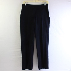 Talbots Heritage Black Pull-On Straight-Leg Dress Pants Women's Size 2P