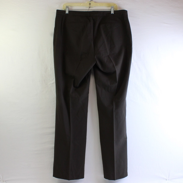 Semantiks Dark Brown Dress Pants Women's Size 14