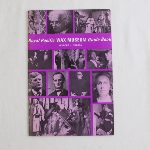  Vintage Royal Pacific Wax Museum Guide Book Newport Oregon 1960s 