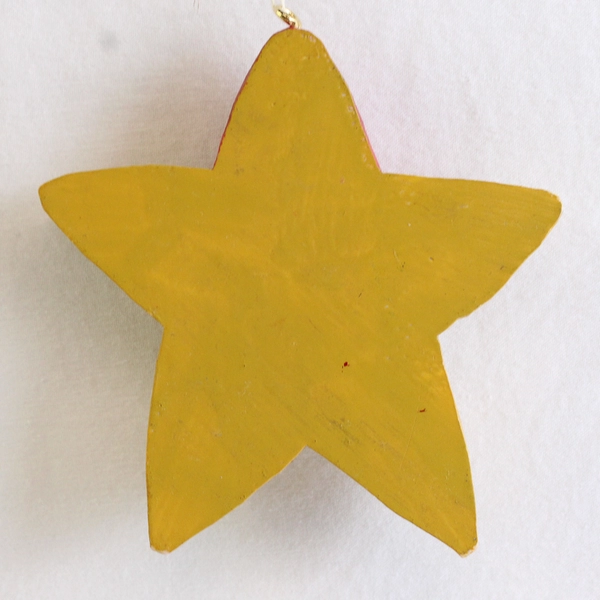 Midwest of Cannon Falls Eddie Walker Resin Santa Star Ornament 3"