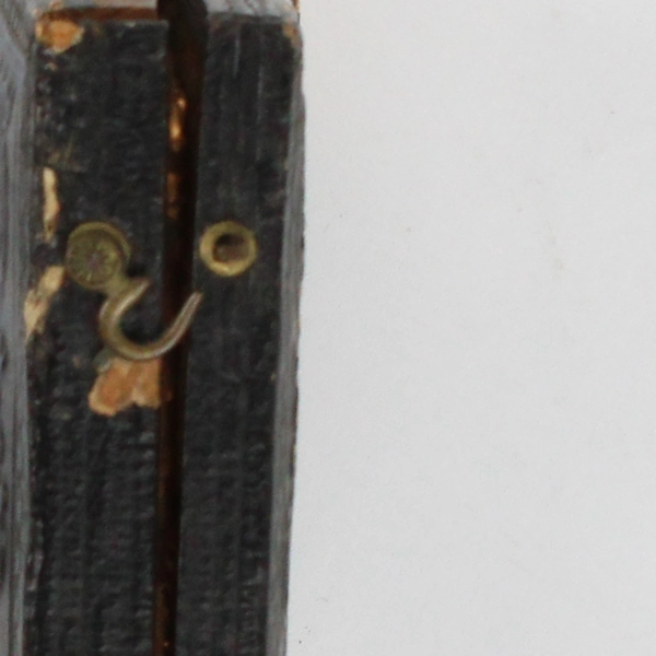 Antique 19th Century Ambrotype Photo Old Man Damaged Case