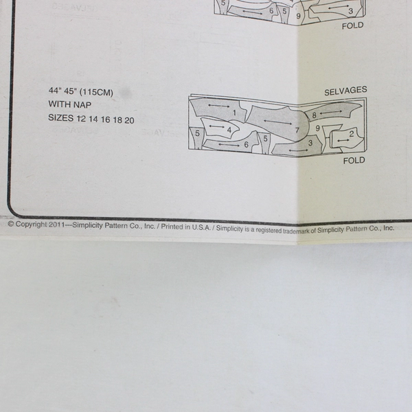 Simplicity Arkivestry 2207 Steam Punk Costumes Women's Size HH (6,8,10,12) 2011