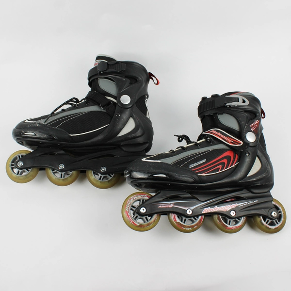 Bladerunner ABCE Pro 80 Inline Skates Roller Blades Men's Size 12 Red/Gray/Black