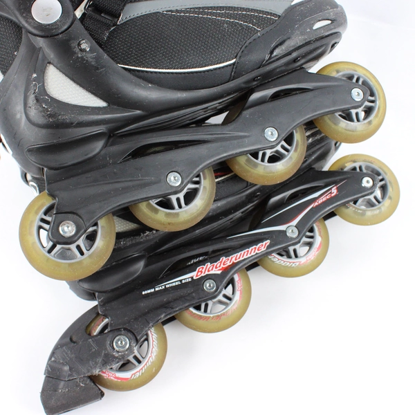 Bladerunner ABCE Pro 80 Inline Skates Roller Blades Men's Size 12 Red/Gray/Black