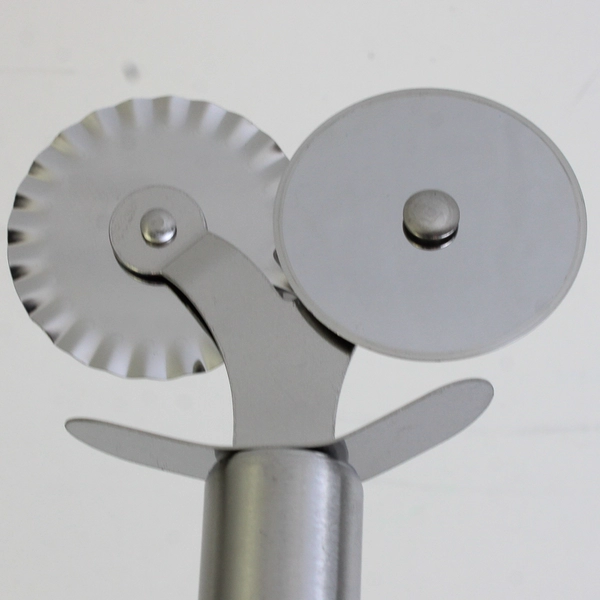 Oleex Pastry Cutter 5 Wheel Stainless Steel Expandable Multi-Round Dual-Fluted