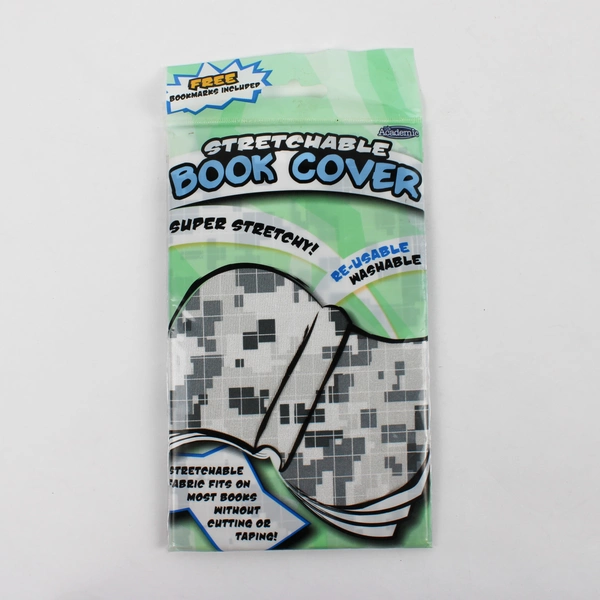 Lot Of 3 The Academic Stretchable Book Covers Green, Blue, Multicolor