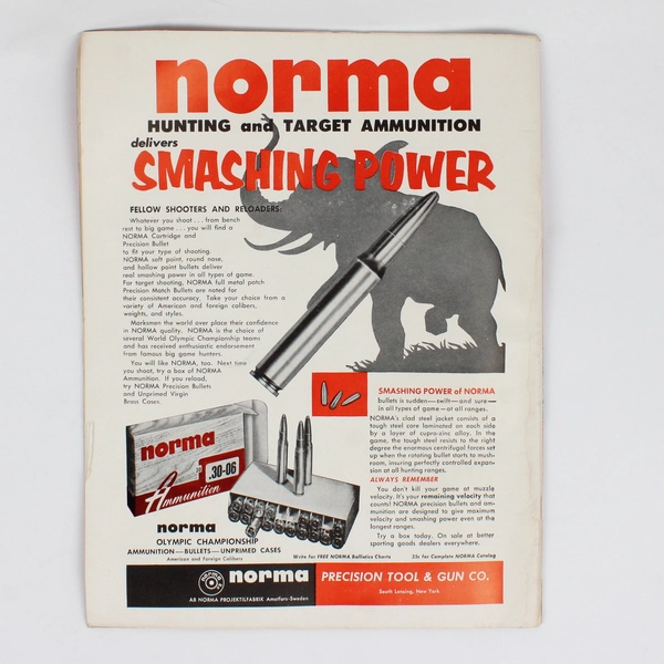 Vintage Guns Magazine December 1955 Featuring the Last of the Texas Rangers 