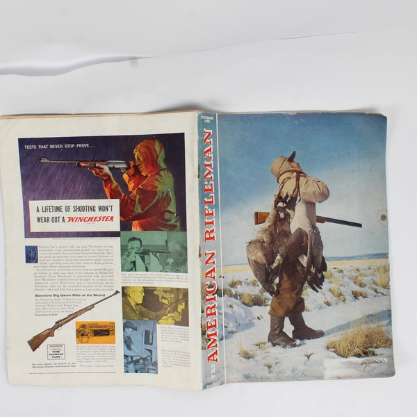 Vintage The American Rifleman Magazine December 1955 Official Journal of the NRA