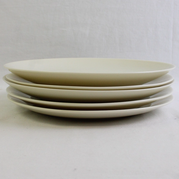 Set of 5 VTG Eva Zeisel Castleton Museum White Salad Plates 8 1/4"