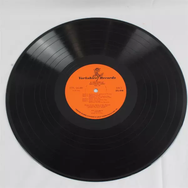 Lot of 2 Russian Orthodox Albums Vespers & Matins Treasury of Gregorian Chant LP