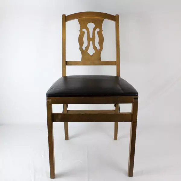 Stakmore Folding Lyre Chair Seat Lightweight Portable Compact Foldable Chair