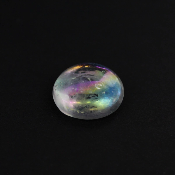 Lot Of 4.66 Pounds of Clear Flat Bottom Glass Marbles For Crafting Projects