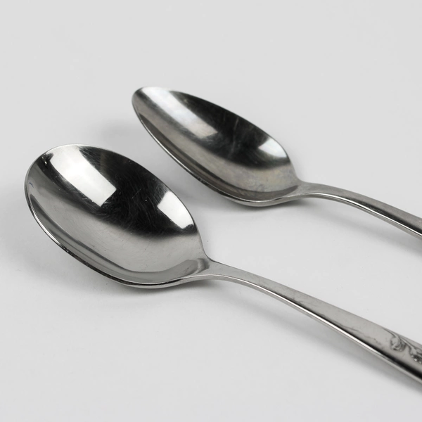 Lot Of 4 Oneida Silver Our Rose (Stainless) Flatware 2 Teaspoons 2 Sugar Spoons