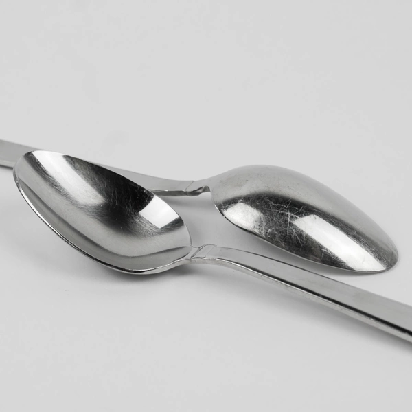 Lot Of 4 Cambridge Silver Reston (Stainless) Flatware Table Spoons 8" Long