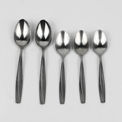 Lot Of 5 Oneida Silver Camlynn Cleo (Stainless) Flatware 2 Table Spoons 3 Tsp