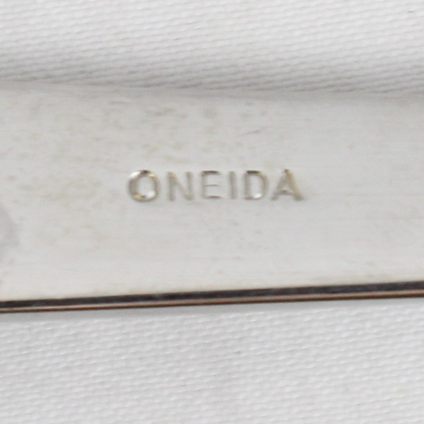 Lot Of 3 Oneida Silver Moda (Stainless) Flatware 2 Serving Spoons 1 Sugar Spoon