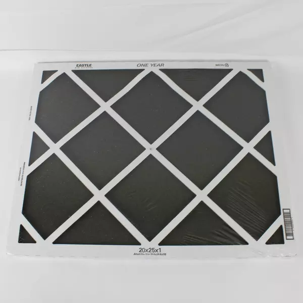 Castle Filters HVAC Furnace Air Filter MERV 8 20x25x1 1-Year Replacement 