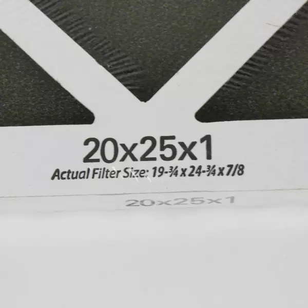 Castle Filters HVAC Furnace Air Filter MERV 8 20x25x1 1-Year Replacement 