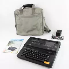 Casio Casiowriter CW-500 Electronic Typewriter Tested w/ Case Cord Manual