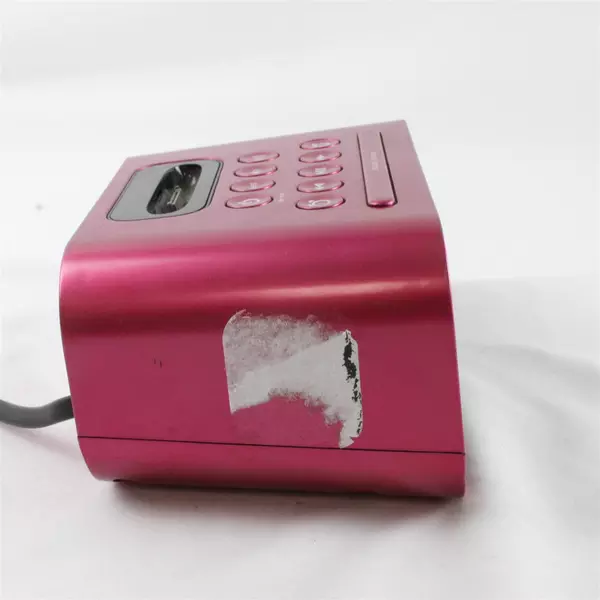 iHome Alarm Clock Charge & Dock Station for iPod Model iH22 Pink / Magenta